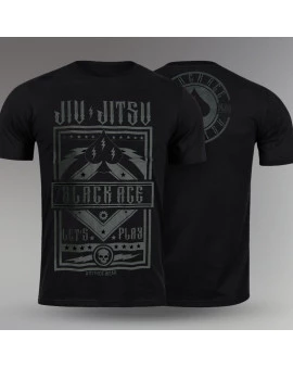 Camiseta Black Ace Lets Play - Preto