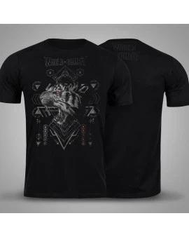 Camiseta World Combat Black Tiger - Preta