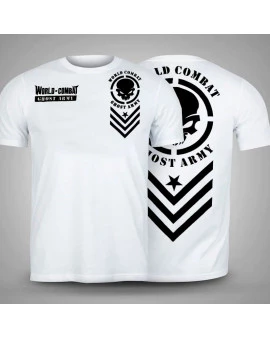 Camiseta World Combat Ghost Army - Branco