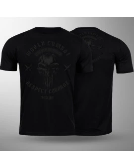 Camiseta World Combat Liberty or Death - Preto