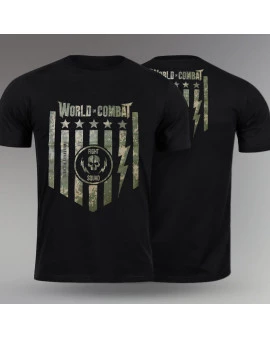 Camiseta World Combat Squad - Preto
