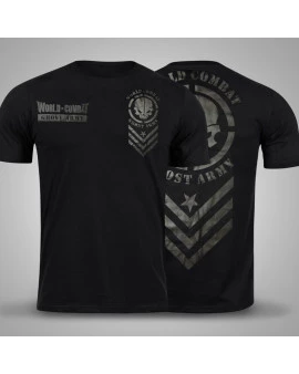 Camiseta World Combat Ghost Army - Black/Black