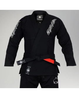 Kimono Black Ace Player - Preto e Branco