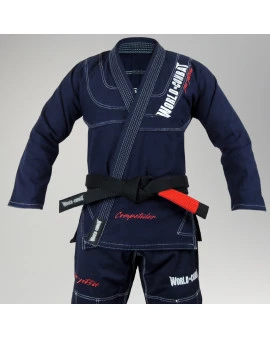 Kimono World Combat Competidor - Azul Marinho