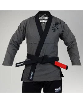 Kimono World Combat Ghost Army - Chumbo e Preto