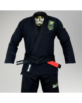 Kimono World Combat Ghost Army - Preto e Verde