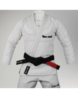Kimono World Combat Jiu-Jitsu Shield - Branco